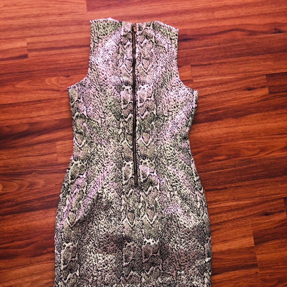 Sliver Black Mini Dress